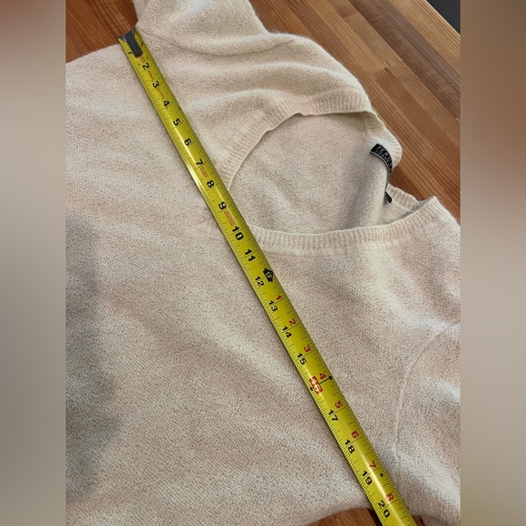 Peruvian Connection Cream V-Neck Alpaca Sweater - Picture 8 of 10